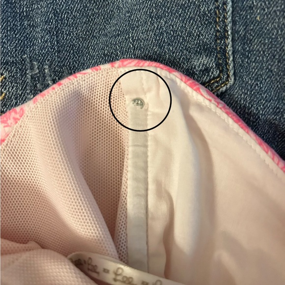 Lilly Pulitzer Arlana Resort White Palm Beach Anniversary Toile Dress Romper 12 - Picture 11 of 11